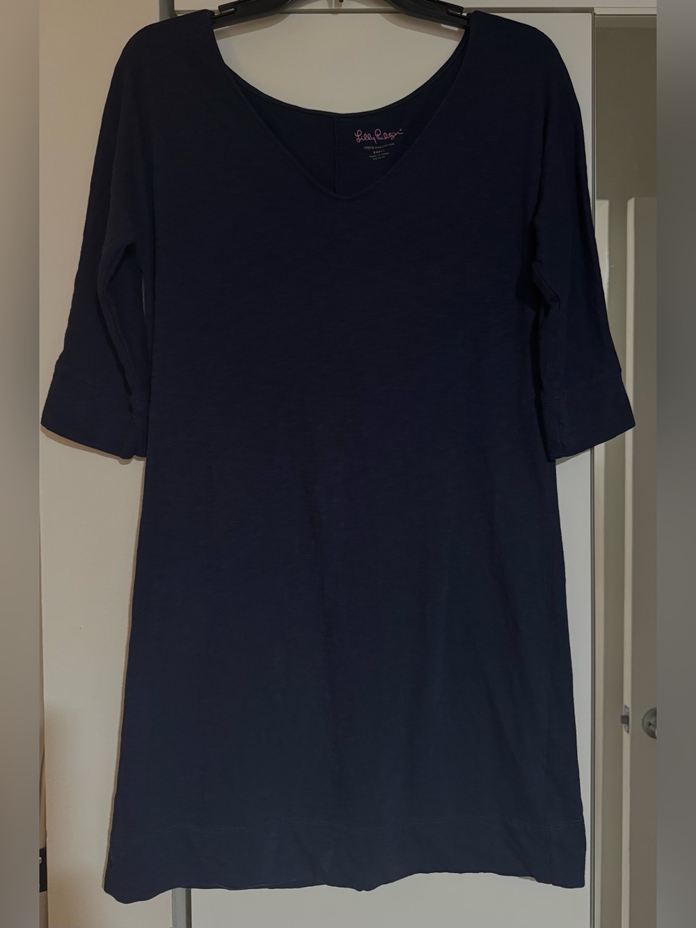 Lilly Pulitzer women’s dark blue Eliza T-Shirt Dress size small